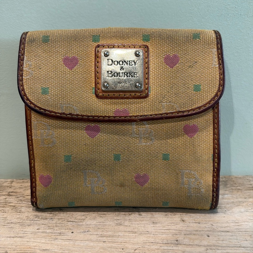Vintage Dooney & Bourke Bi-fold Wallet